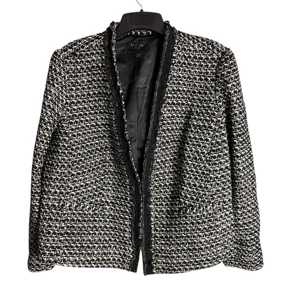 Talbots Tweed Metallic Jacket 18W Career Academia Regal Old Money Preppy Work - Picture 1 of 7